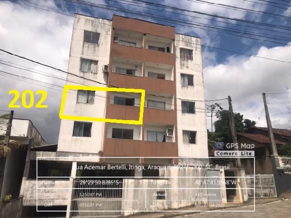 Rua ademar bertelli n. 184 apto. 202, lt 11, qd f, lot jardim giselle - ed res flor de liz - itinga - araquari/sc