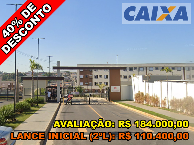 Apartamento Em Leilão - 2 Quartos, 40,06 M² Privativos