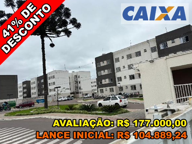 Rua maria joaquina vaz n. 721 apto. 202, bl 28, vaga de estacionamento n°1045 - cond res california - jardim itaqui - campo largo/pr