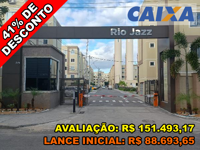 Rua antonio carlos belchior n. 270 apto. 201, bl 01 - residencial rio jazz - campo grande - rio de janeiro/rj