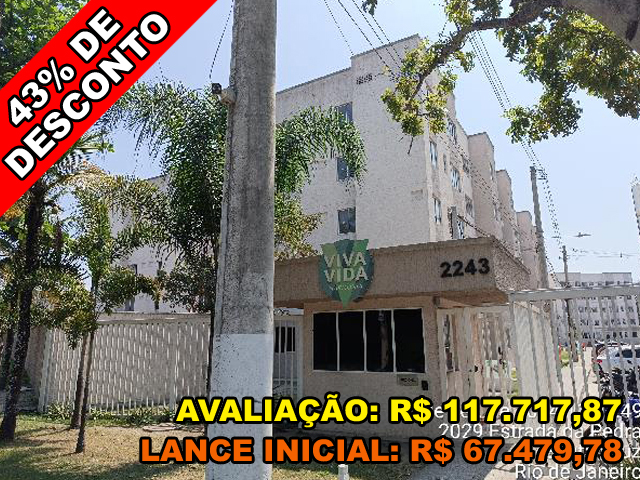 Estrada da pedra n. 2243 apto. 301, bl 02 - cond viva vida harmonia - santa cruz - rio de janeiro/rj