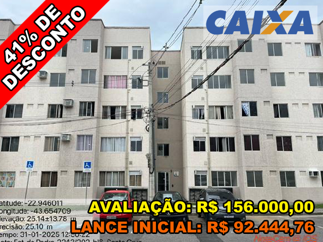 Estrada da pedra n. 2243 apto. 202, bl 06 - cond viva vida harmonia - santa cruz - rio de janeiro/rj