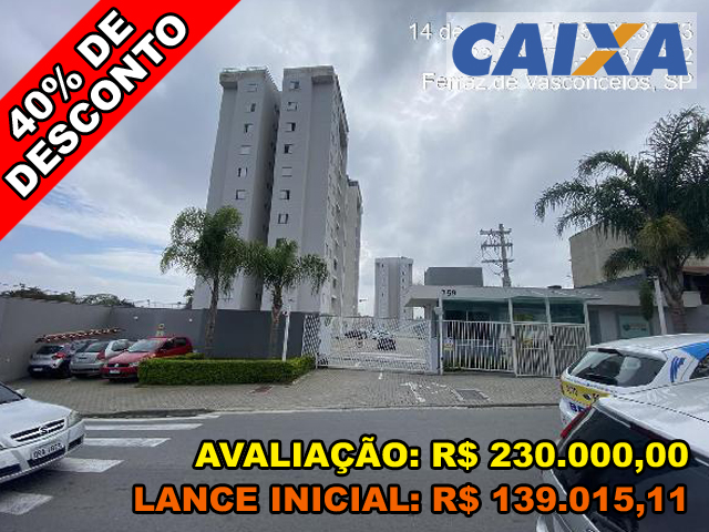 Rua floriano peixoto n. 759 apto. 2056, bl b - floriano condominio clube - vila romanopolis - ferraz de vasconcelos/sp